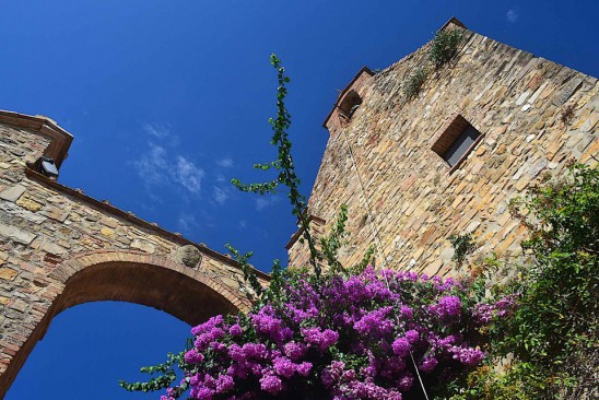 Beautiful hill top town in Chianti
